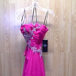 Alyce Paris Strapless Evening Dress